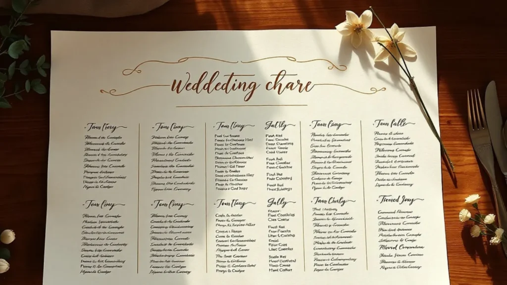 Seating plan boda cómo organizar mesas invitados sistema sin estrés 2026
